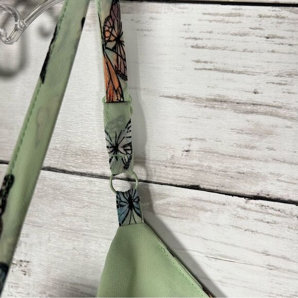 Torrid Sophie Swing Cami Tank Mint Butterflies Sz O/12 L - Picture 5 of 7